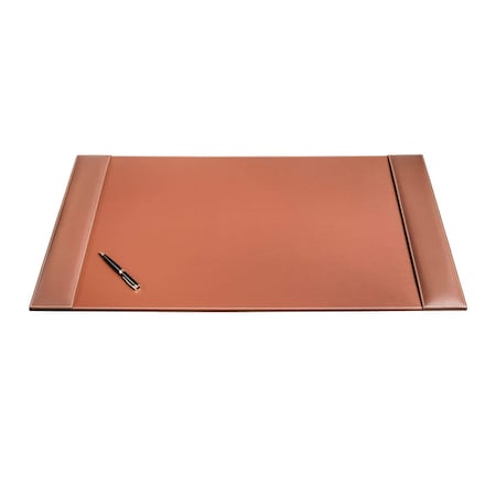 Dacasso Rustic Brown Leather 34" x 20" Side-Rail Desk Pad PR-3201